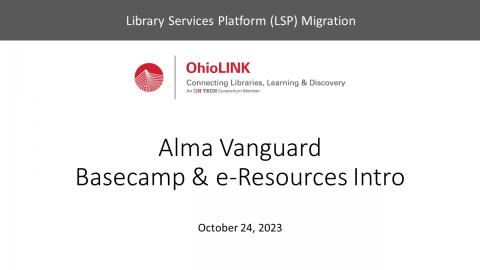 Webinar title screen