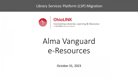 Webinar title screen