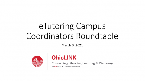 Title slide for the presentation. 
